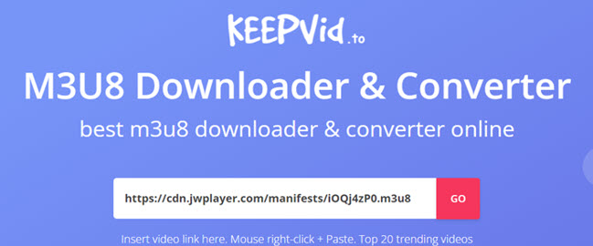 Download Video with KEEPVid