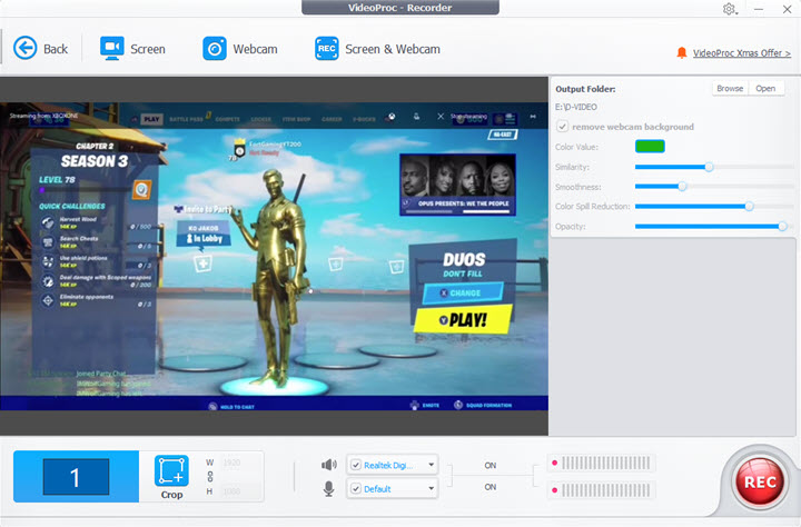 Record Gameplay on Xbox One for YouTube with VideoProc