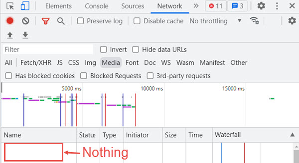 Video Not Showing