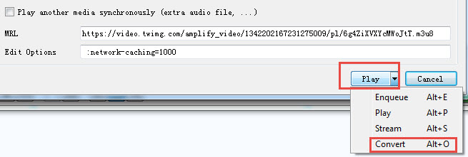 Convert Video in VLC